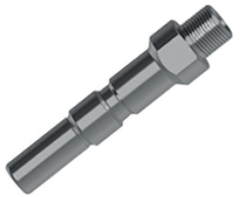 TECOMEC EMBOUT RAPIDE INOX 1/4 MALE 400 BAR 45L/MIN